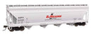 Walthers Mainline HO 49212 ACF 5250 4-Bay Centerflow Covered Hopper, El Rexene ACFX