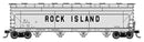PREORDER Walthers Mainline HO 49214 ACF 5250 4-Bay Centerflow Covered Hopper, Rock Island
