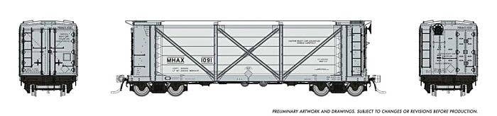 PREORDER Rapido HO 195002A ACF Helium Gas Tank Car, Random from ATMX Set