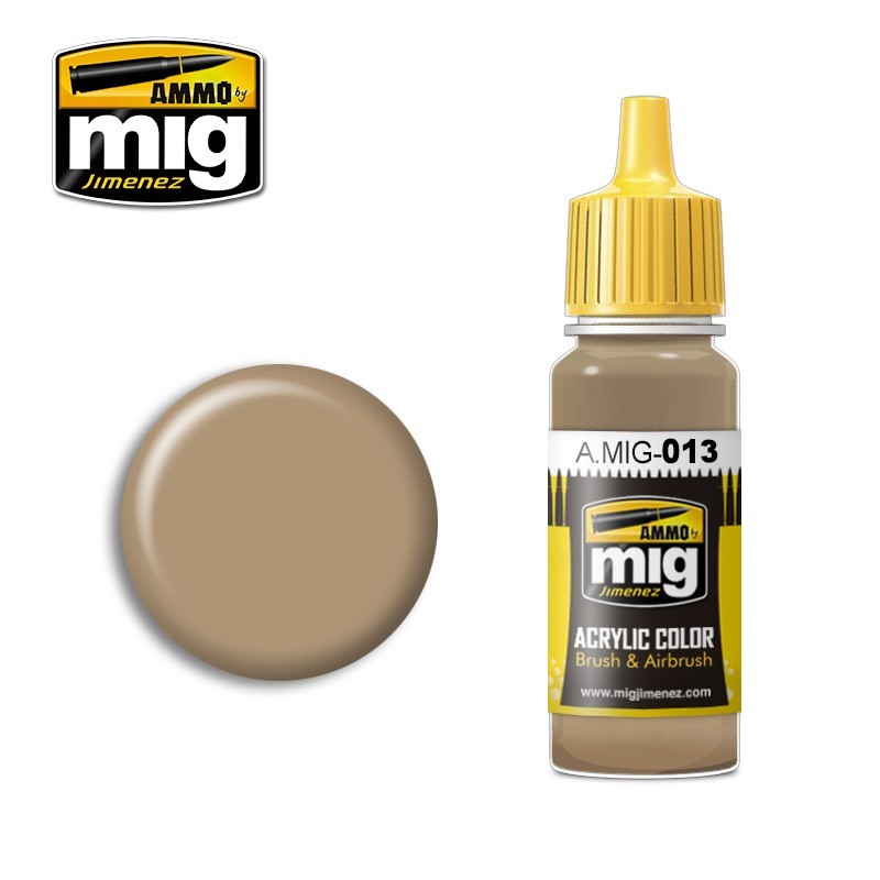 Ammo Mig 0013 GELBBRAUN RAL8000