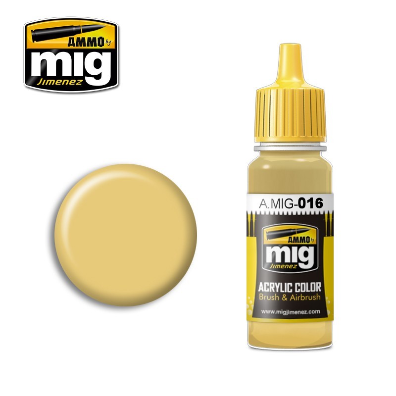 Ammo Mig 0016 GELBBRAUN RAL8020