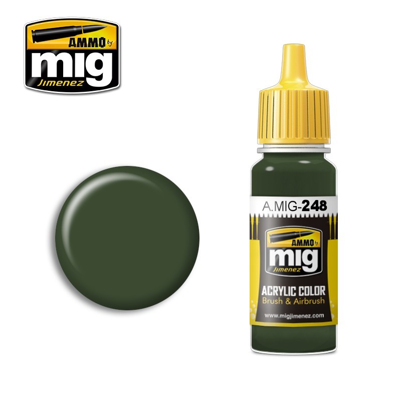 Ammo Mig 0248 RLM 80 OLIVGRUN
