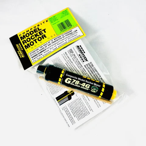 AeroTech 77404 G78-4G 29mm x 124mm Single Use