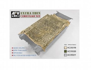 AFV Club AC35021 Camouflage Net Snow Gray 1:35