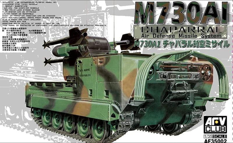 AFV Club AF35002 US M730A1 Chaparral 1:35