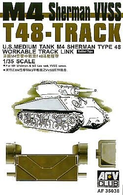 AFV Club AF35038 M-3/M-4 T48 Track Links 1:35