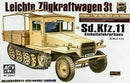 AFV Club AF35047 Sd.Kfz.11 Late Wood Cab 1:35
