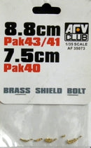 AFV Club AF35073 Pak 43/41 Brass Bolts 1:35
