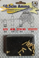 AFV Club AF35074 German 10.5cm Ammo 1:35