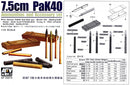 AFV Club AF35075 German 7.5cm Tank Ammo 1:35