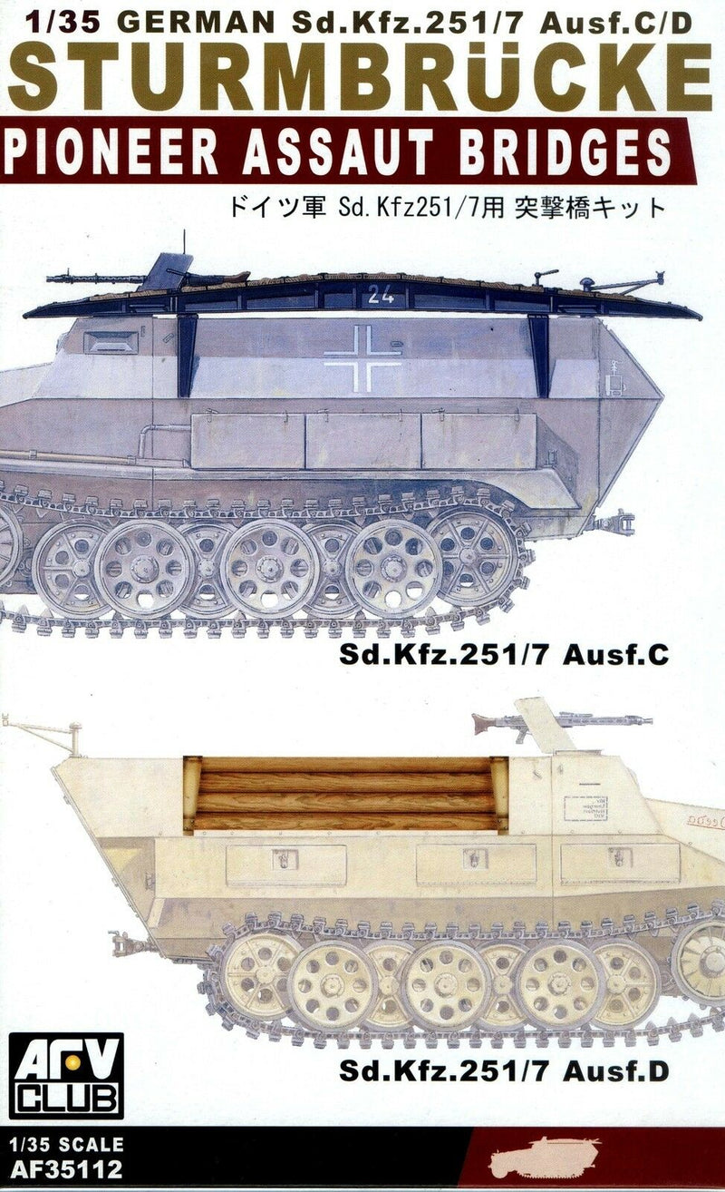 AFV Club AF35112 Pioneer Assault Bridges 1:35