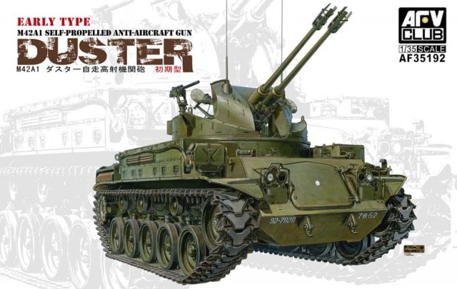 AFV Club AF35192 M42A1 Duster Early Type 1:35