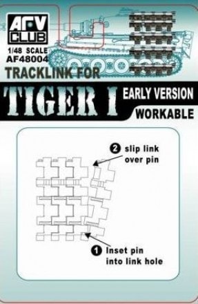 AFV Club AF48004 Tiger I Tracks Early 1:48
