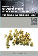 AFV Club AG35021 Brass Shield Bolt Churchill 1:35