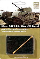 AFV Club AG35022 50mm OQF 6 Pdr. Mk.V L/50 1:35