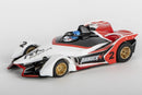 AFX Racing 22015 Mega G+ Formula New Body blk/red/wht