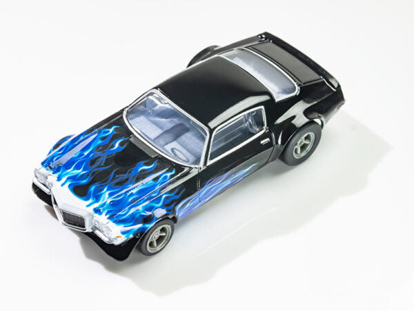 AFX Racing 22046 Camaro 1973 Wildfire Black + Blue
