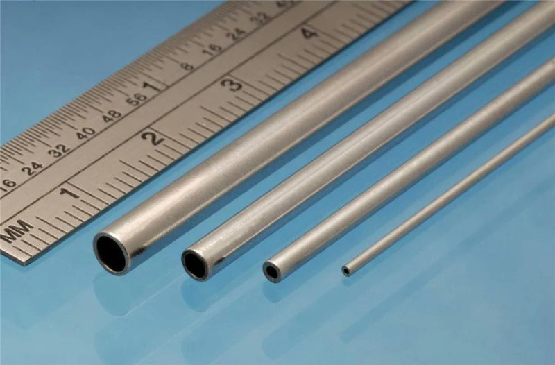 Albion Alloys NST03 Nickel Silver Micro Tube 0.3 mm x 0.1 mm i.d. 2pcs