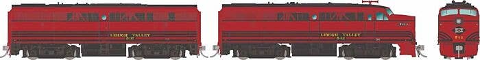 PREORDER Rapido HO 37550 Alco FA1-FB1 Set Locomotive, Lehigh Valley