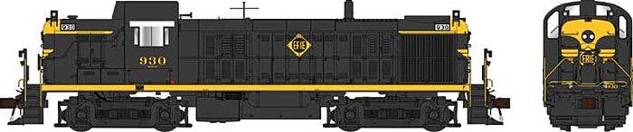 Bowser HO 25446 Alco RS3 Phase 1 Locomotive, Erie