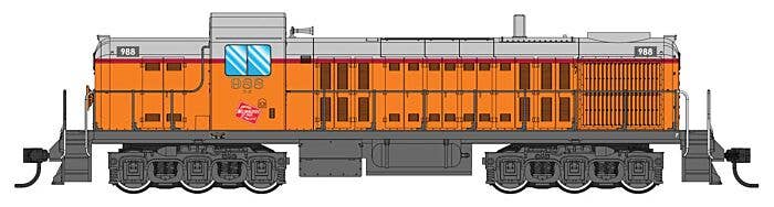 PREORDER Walthers Mainline HO 910-20716 Alco RSC2 Diesel Locomotive, Milwaukee Road