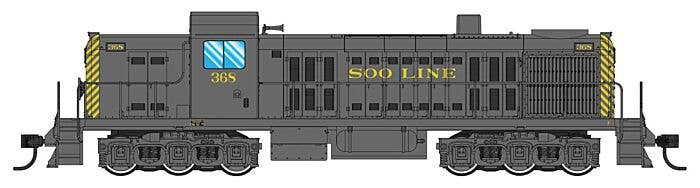 PREORDER Walthers Mainline HO 910-20722 Alco RSC2 Diesel Locomotive, Soo Line