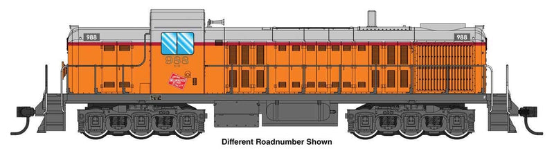 PREORDER Walthers Mainline HO 910-10717 Alco RSC2 Diesel Locomotive, Milwaukee Road