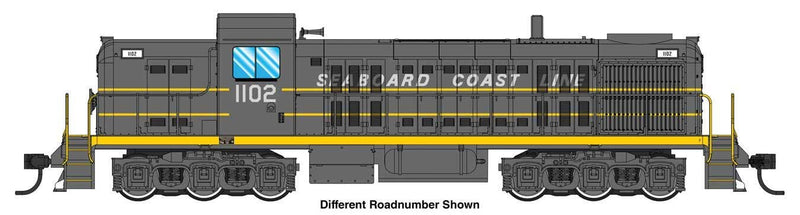 PREORDER Walthers Mainline HO 910-10721 Alco RSC2 Diesel Locomotive, Seaboard Coast Line