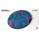 Gamers Grass Battle Ready Bases - Alien Infestation - Oval 120mm (x1)