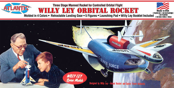 Atlantis Models 46 Space Force Orbital Rocket Rocket 1:193