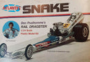 Atlantis Models 5694 Don Prudhomme Snake Front Engine Dragstr