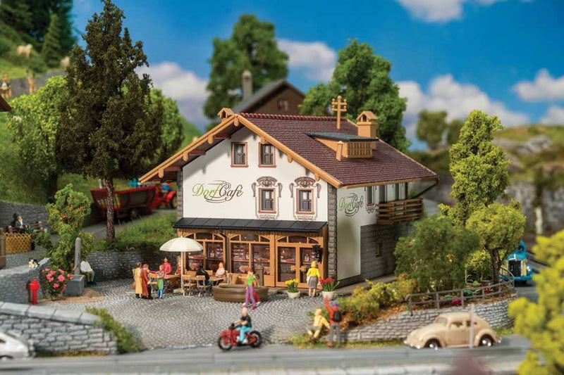 PREORDER Faller HO 191836 Alpine House with CafÃ© Kit
