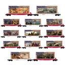 PREORDER Micro-Trains N 045100900 250Th Anniversary Of The USA Series, Liberty 250 (13-Pack)