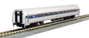 Kato 10680021 Amfleet I Coach 2-Pack with Interior Lighting - Ready to Run -- Amtrak
