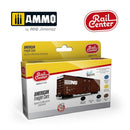 Ammo Mig R1010 AMERICAN FREIGHT CARS SET