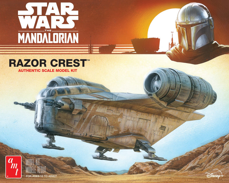 AMT Model 1273 Star Wars Mandalorian Razor Crest 1:72