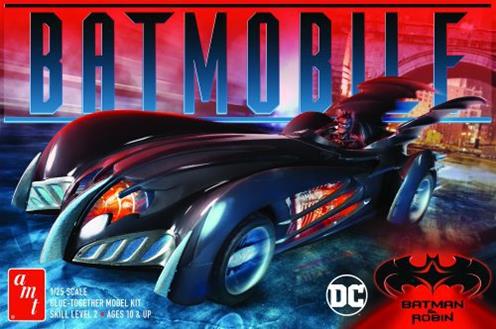 AMT Model Kits 1295 Batman & Robin Movie Batmobile 1:25