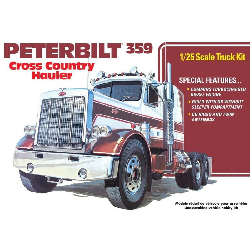 AMT 1477 1:25 Peterbilt 359 "Cross Country Hauler"