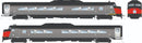 PREORDER Rapido HO 16905 Budd Roger Williams Passenger Car Set, Amtrak Phase 1 (2-Pack) (DCC & Sound Equipped)