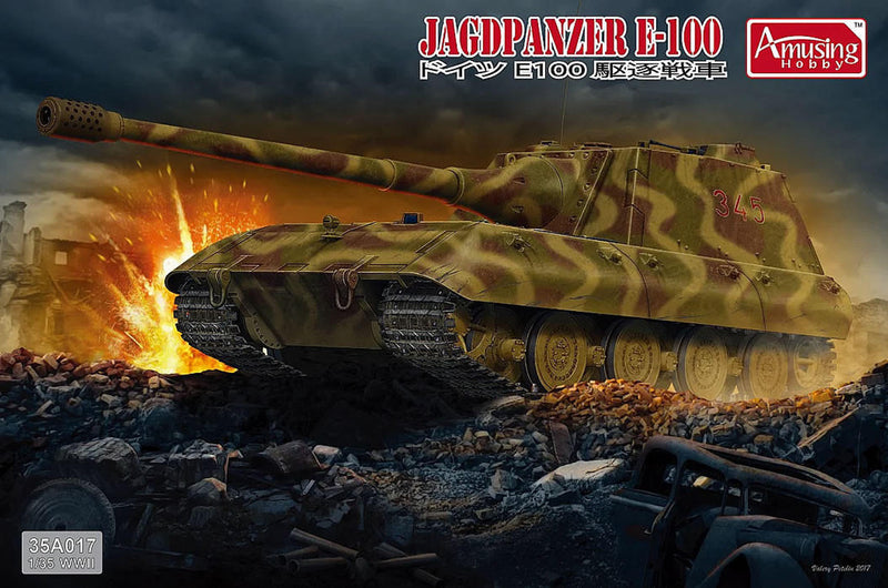 Amusing Hobby 35A017 Jagdpanzer E-100 1:35