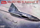 Amusing Hobby ME262 HG III Entwurf III 1:48