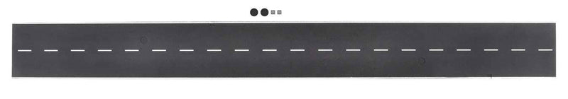 PREORDER Vollmer HO 48290 Stone Art Asphalt Street with Groove for Magnetic Tape, Straight/Flexible 75 x 8cm