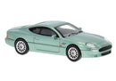 PREORDER Brekina HO PCX871553 Aston Martin DB7 Coupe, Assembled, Metallic Light Green
