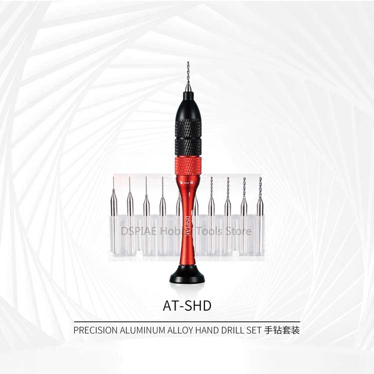 DSPIAE ATSHD AT-SHD Precision Aluminum Alloy Hand Drill Set