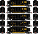 Athearn HO ATH-2293 BethGon Coalporter 5 pack CSX