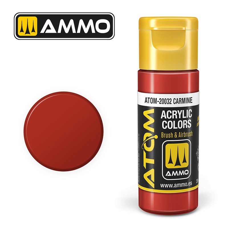 Ammo Mig 20032 ATOM COLOR CARMINE
