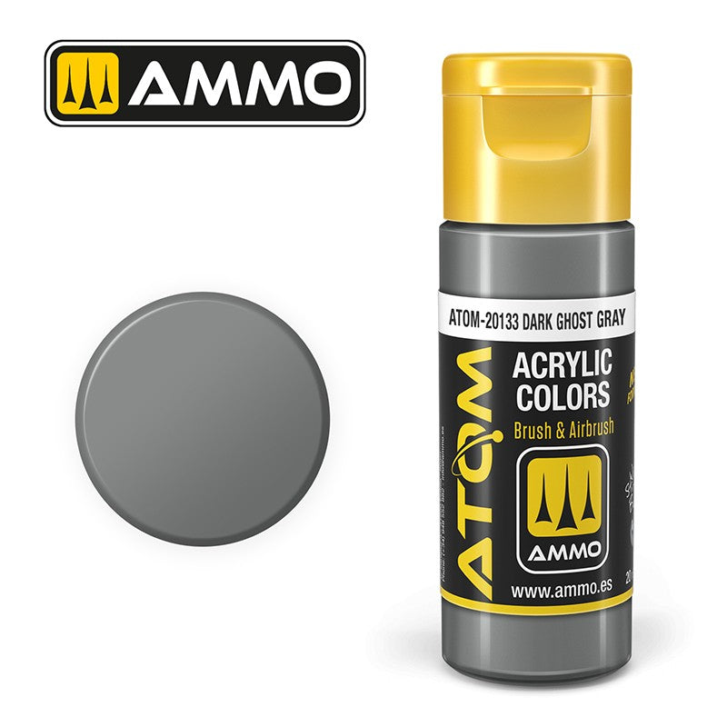 Ammo Mig 20133 ATOM COLOR DARK GHOST GRY