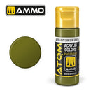 Ammo Mig 20072 ATOM COLOR DARK OLIVE GRN
