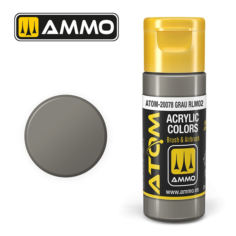 Ammo Mig 20078 ATOM COLOR GRAU
