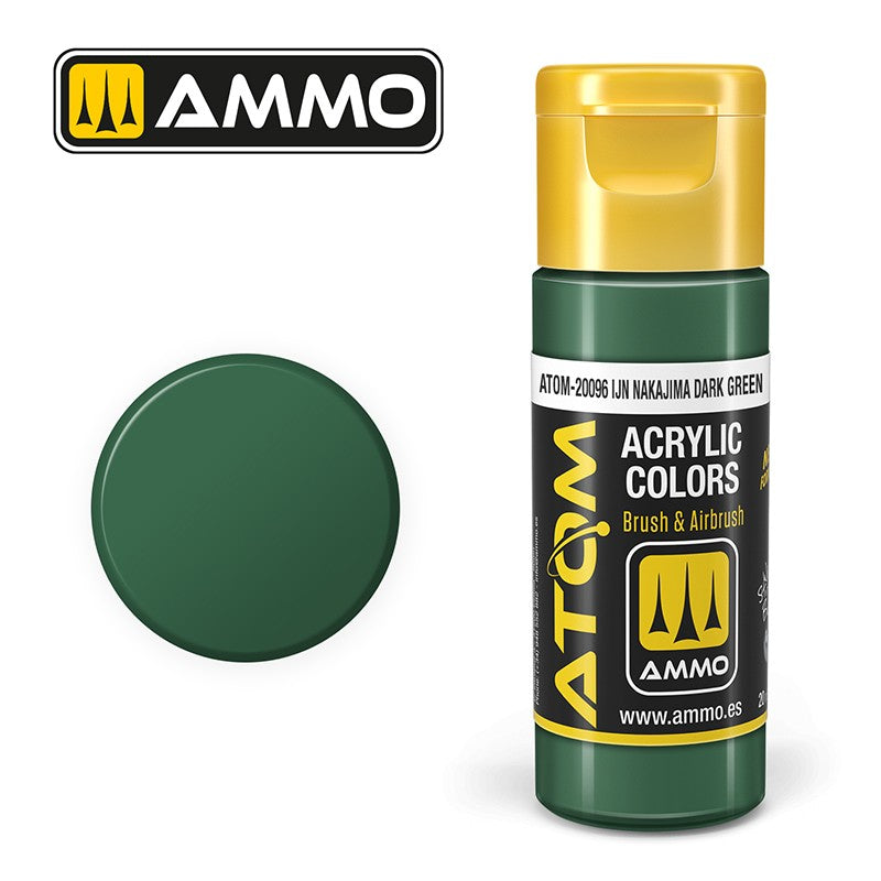 Ammo Mig 20096 ATOM IJN NAKAJIMA DRK GRN
